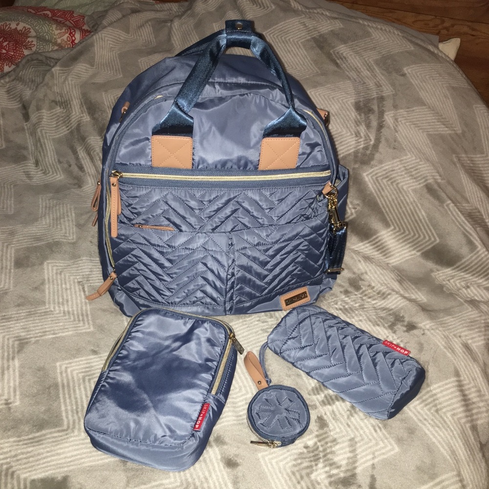 Skip Hop Suite Diaper Backpack Set